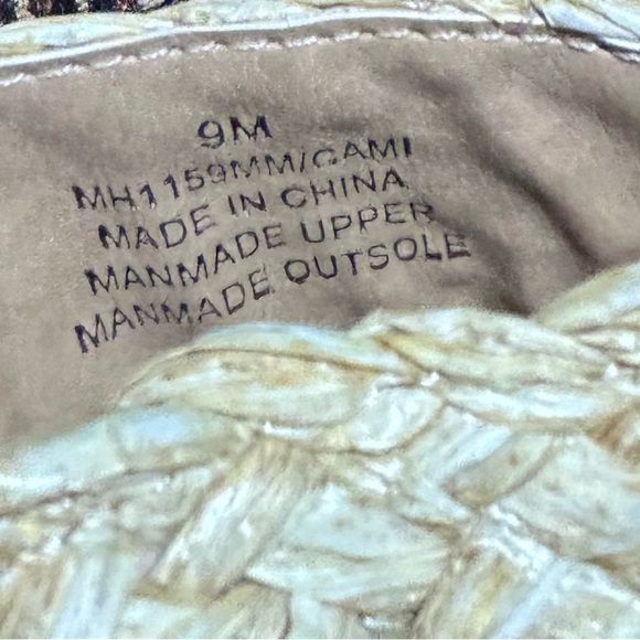 MIA Espadrille Woven Cami Slides Platform Sandals 9 - Picture 6 of 6